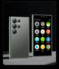 هاتف ذكي أصلي SERVO S24 Mini 4G Cellular GPS Android 10.0 التعرف على الوجه 2 جيجابايت / 16 جيجابايت 2000 مللي أمبير في الساعة شاشة 3 بوصات هواتف محمولة صغيرة