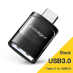 Essager OTG Type C To USB Micro USB To Type C Adapter OTG USB To Type C Adapter For Macbook Xiaomi HUAWEI Samsung OTG Connector