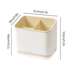 Double Layer Detachable Chopsticks Cage Multifunctional Spoon Fork Storage Holder Cutlery Organizer Kitchen Accessories