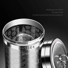 1pc Tea Infuser, Extra Fine Mesh Tea Strainers for Loose Tea, Stainless Steel Tea Strainer with Extended Chain Hook