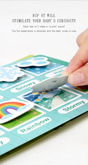 Busy Book for Kids, Animals Vehicles Dinosaurs Stickers, Matching Number & Letter Games, Interactive Learning Activity Book