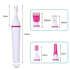 5 In 1 Set Women Epilator Female Eyebrow Trimmer Lady Shaver Hair Removal Shaver Machine Face Depilador Bikini Depilatory Tool