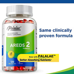 AREDS 2 Supplement - Vision, Myopia, Eye Care Vitamins and Minerals, Improve Eye Edema, Relieve Fatigue, Healthy Macula