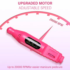 LINMANDA 6 In 1 Electric Nail Drills Kit Remove Polisher Manicure Portable Nail File Nail Drill Equipment  Pen Tools Machine