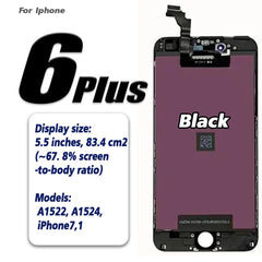 شاشة LCD AAA+ لهاتف iPhone 6 7 8 6s plus 7 8 Plus شاشة بديلة لهاتف iPhone 5 5S 5C 5se شاشة LCD تعمل باللمس ومحول رقمي