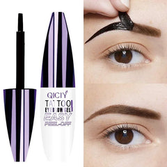 Waterproof Peel-off Semi Permanent Eyebrow Gel Natural Lasting Eye Brow Liquid Tearing Tattoo Tint Cream Cosmetics