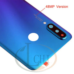 Back Glass For Huawei P30 Lite Battery Cover Rear Door Housing Case For Huawei Nova 4e Housing P30 Lite Battery Cover