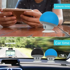 مكبر صوت XIKCU Bluetooth Mushroom مقاوم للماء يمكن استخدامه كحامل للهاتف المحمول مناسب للحفلات العائلية والحفلات الصغيرة