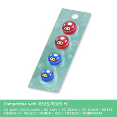 Data Frog for r36s Joystick Cover for Joy Con Thumb Grip Cover Cap Protection for Retro Handheld Console RG35XX H Accessories