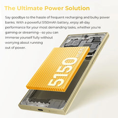 【العرض الأول عالميًا】هاتف Oukitel C61 Pro الذكي بشاشة 6.88 بوصة عالية الدقة + 90 هرتز وذاكرة 8 جيجابايت وذاكرة 256 جيجابايت ونظام تشغيل أندرويد 15 NFC وكاميرا 13 ميجابكسل وبطارية 5150 مللي أمبير في الساعة