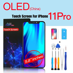شاشة PINZHENG عالية الجودة INCELL LCD OLED OEM AMOLED لهاتف iPhone XS MAX X XR 11 12 13 MINI PRO PROMAX بديلة للشاشة