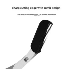 8-piece eyebrow grooming kit with eyebrow shaper, eyebrow pencil, and tweezers for women and men, complete set
