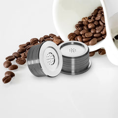 كبسولة قهوة قابلة لإعادة التعبئة متوافقة مع آلات صنع القهوة DETAL Q NDIQ7323 DETALQ MILKQOOL LAVAZZA EP MINI