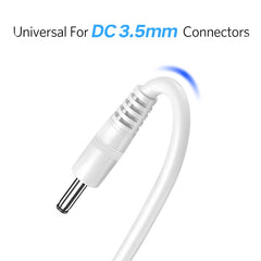 2025 New USB to for DC 3.5mm x 1.35mm 2A Max for DC Barrel Jack Power Cable USB LED Strip Lights Flashlight Charging Cord