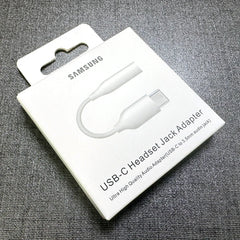محول USB Type C إلى 3.5 مم AUX من سامسونج كابل سماعة رأس صوت من النوع C لهاتف Galaxy S25 S24 S23 S22 Ultra S20 S21 Plus
