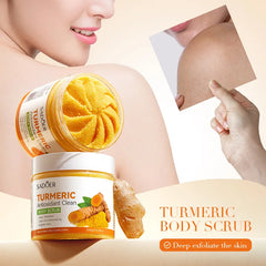 Turmeric Vitamin C Face Scrub Pore Minimizing, Skin Brightening Dead Cell Removal for Radiant Complexion