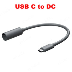 C to DC/D to D Power Adapter for Starlink Mini PD100W USB C Female to DC5521 Male Connector Charge Barrel Jack Power Adapter