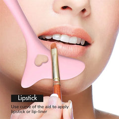 Wholesale  Multi-functional Eyeliner Stencil Wing Tips Silicone Eyeliner Aid Drawing Lipstick Wearing Aid Reusable Makeup Tools