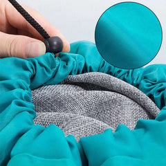 Smile Nylon Laundry Bag Travel Storage Pouch Machine Washable Dirty Clothes Storage Wash Drawstring Bag Large Capacity