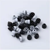 50pcs/lot Earphone Silicone Case Covers Soft Ear Tips For Headphones Ear Pads Cushion Caps Earbuds Replacement Accessories