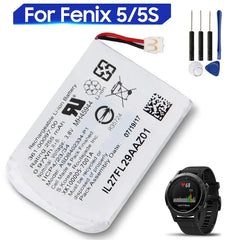 بطارية بديلة جديدة لجهاز Garmin Fenix 5 6 Fenix 5S 5X Forerunner 935 945 361-00097-00 361-00096-00 361-00098-00 سعة 255 مللي أمبير/ساعة