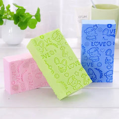Bath Sponge Scrub Shower Soft Exfoliating Body Skin Shower Spa Bath Brush Washing Sponge Pad Sponges Cleaning Spa Bath Ball