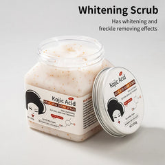 350g Big Bottle Body Skin Scrub Deep Cleansing Face Exfoliating Hydrating Scrub Fruit Scented Mud Exfoliating Gel Body Lotion