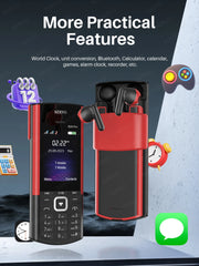 SERVO R25 PRO Originality Mobile Phone Dual SIM 2GGSM TWS Super Sound Blacklist Bluetooth Dial Speed Dial Auto Call Record Torch
