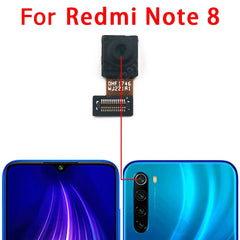 Front and Rear Back Camera For Xiaomi Redmi Note 8 Pro Main Facing Camera Module Flex Cable Replacement Spare Parts