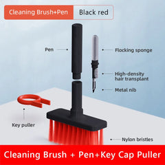5 in 1 Keyboard Cleaning Brush Kit Keycap Puller Earbuds Cleaner for Airpods Pro 1 2 3 4 Bluetooth Earphones Case Cleaning Tools