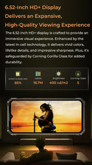 هاتف Oukitel G1 الذكي المتين بنظام Android 24GB (6+18)+256GB 10600mAh 6.52' HD Display NFC هاتف متين
