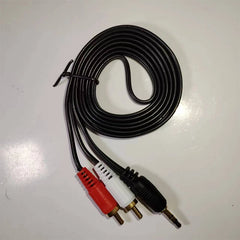 3.5mm to 2 RCA audio Video cable Y Splitter cable for PC DVD Computer TV Recorder Speakers