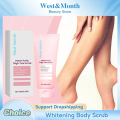 Whitening Body Scrub Exfoliating Smoothing Deep Cleansing Shrink Pores Oil Control Brighten Skin Moisturizing Refresh Body Scrub