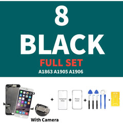 AAA Display for iPhone 5 5S 5SE 6 6S 7 8 Plus LCD Display Full Set Assembly Touch Screen Digitizer Replacement Pantalla+Camera