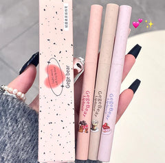قلم تحديد الشفاه Nude Lip Liner Gege Bear Matte Velvet Lip Liner يدوم طويلاً ومقاوم للماء وقلم رسم خط الشفاه