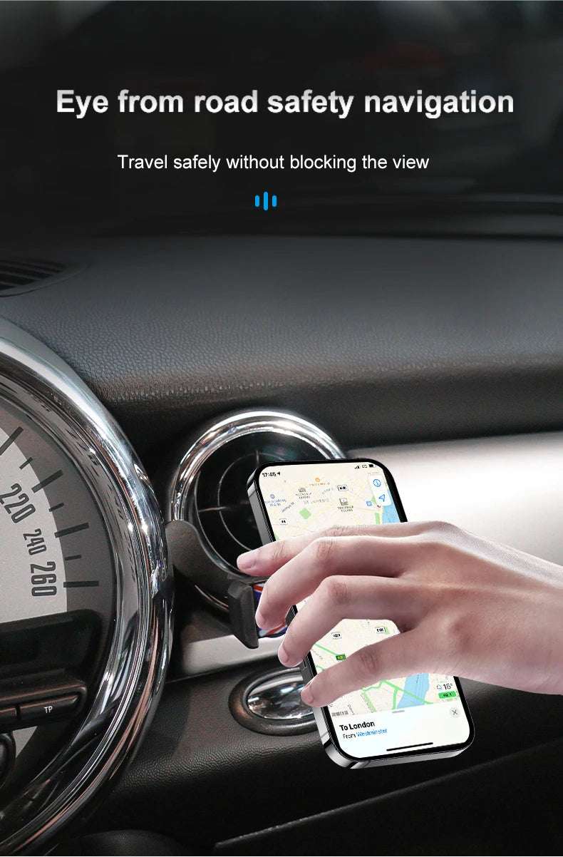 Car Air Vent Outlet Phone Holder For MINI Cooper F54 F55 F56 F57 R55 R56 R57 R60 R50 R52 R53 Car Mount Accessories ﻿