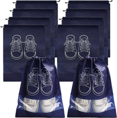 5/10PCS Shoes Storage Organizer Bags Non-Woven Shoe Dust Bags Portable Travel Shoe Bag Shoes Storage Packing Pouch Organizers