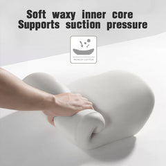 Car Neck Pillow Memory Foam Protective Lumbar Back Support Breathable Car Headrest Cushion Relieve Stress Car Seat Pillow
