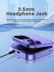 هاتف محمول جديد SERVO i16 Pro Max صغير الحجم قابل للطي، شبكة 4G، شريحتي اتصال، وضع الاستعداد، تسجيل المكالمات، اتصال سريع، FM، هاتف محمول صغير قابل للطي مقاس 1.77 بوصة