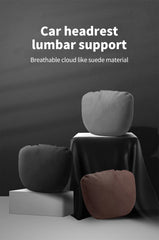 Car Neck Pillow Car Seat Headrest Pillow Auto Memory Cotton Protector Cushion For Universal Car Head Support for Gaming Chair