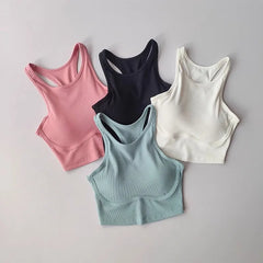 Beautiful Back Sports Bra Professional Shockproof Fitness High impact Women's Running Vest Yoga Tank Top Workout Underwear
