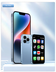 هاتف SOYES XS16 Mini 4G LTE صغير الحجم، ذاكرة وصول عشوائي 3 جيجابايت، سعة تخزين 64 جيجابايت، نظام تشغيل Android10.0، شاشة 3 بوصات، كاميرا 5 ميجابكسل، شريحتي اتصال، متجر Play، واتساب