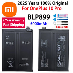 1 × BLP899 2 × 2500 مللي أمبير / ساعة 18.88 واط في الساعة بطارية بديلة لهاتف Oneplus 1+ 10 Pro 10 Pro 5G NE2210 NE2211 NE2213 NE2215 NE2217