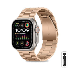 سوار من الفولاذ المقاوم للصدأ لساعة Apple Watch Ultra 2 مقاس 46 مم 49 مم 40 مم 44 مم 42 مم 41 مم 45 مم سوار IWatch Series 10 9 8 7 SE 6 5 4