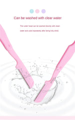 Eyebrow Razor Sturdy Perfect For Beginners Precise Grooming Versatile Tool Suitable For Both Men And Women Sharp Blade Compact