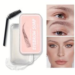 Eyebrow Styling Gel Long-Lasting Waterproof Colorless Eyebrow Shaping Cream Natural Wild Brow Pomade Quick-drying Molding Soap