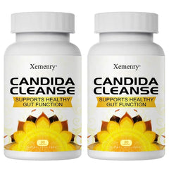 Candida Cleanse - Support Intestinal Detox & Cleansing, Balances Intestinal Flora, Metabolism, Supports Gut, Digestive Health