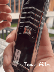 Elegant Metal Signature Handmade Mobile Phone Dual SIM Bluetooth Dialer Ebook Luxury Feature Classic Senior Phone for Elderly