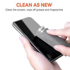 2 in 1 Microfiber Screen Cleaner Spray Bottle Mobile Phone Tablet Computer Microfiber Cloth Cleaning Wipes For iPhone Samsung Mi