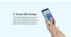 Cubot J20, 4-Inch Mini Screen, Android 12, 2/3GB RAM, 16/32GB ROM (128GB Extended), Dual SIM Dual 4G Celulares, 2350mAh, GPS